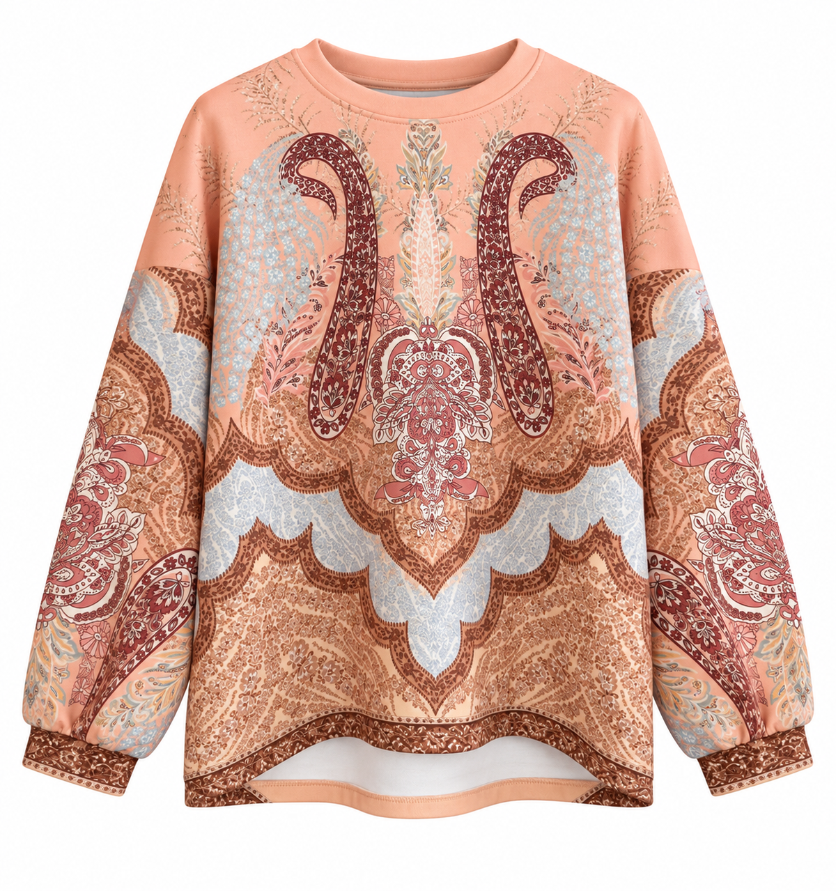 Eleganter Pullover mit Ornamentmuster