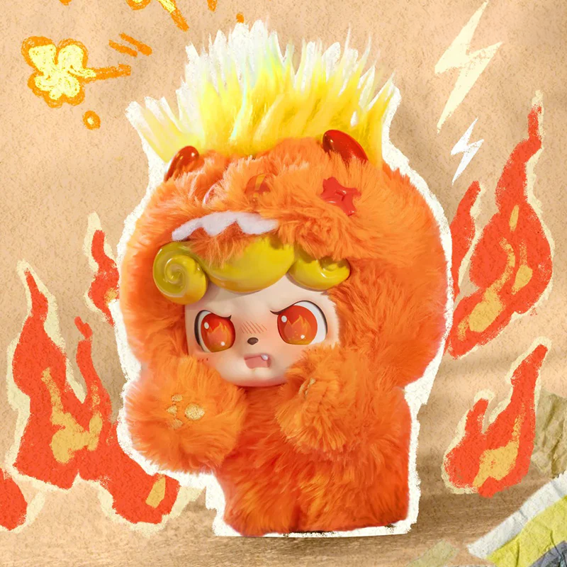 Q.Kid Emotional Hairy Monsters Series