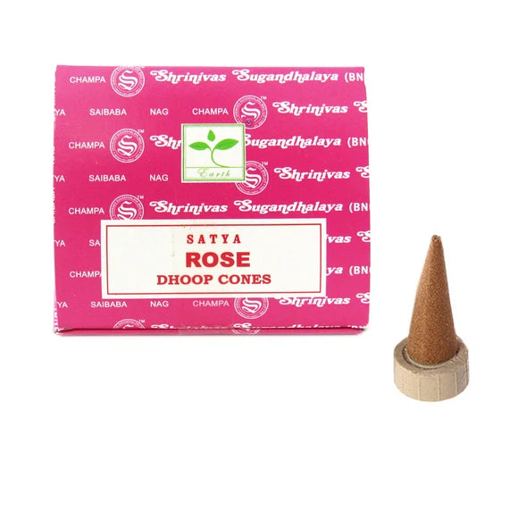 Satya Rose – Rosen Räucherkegel