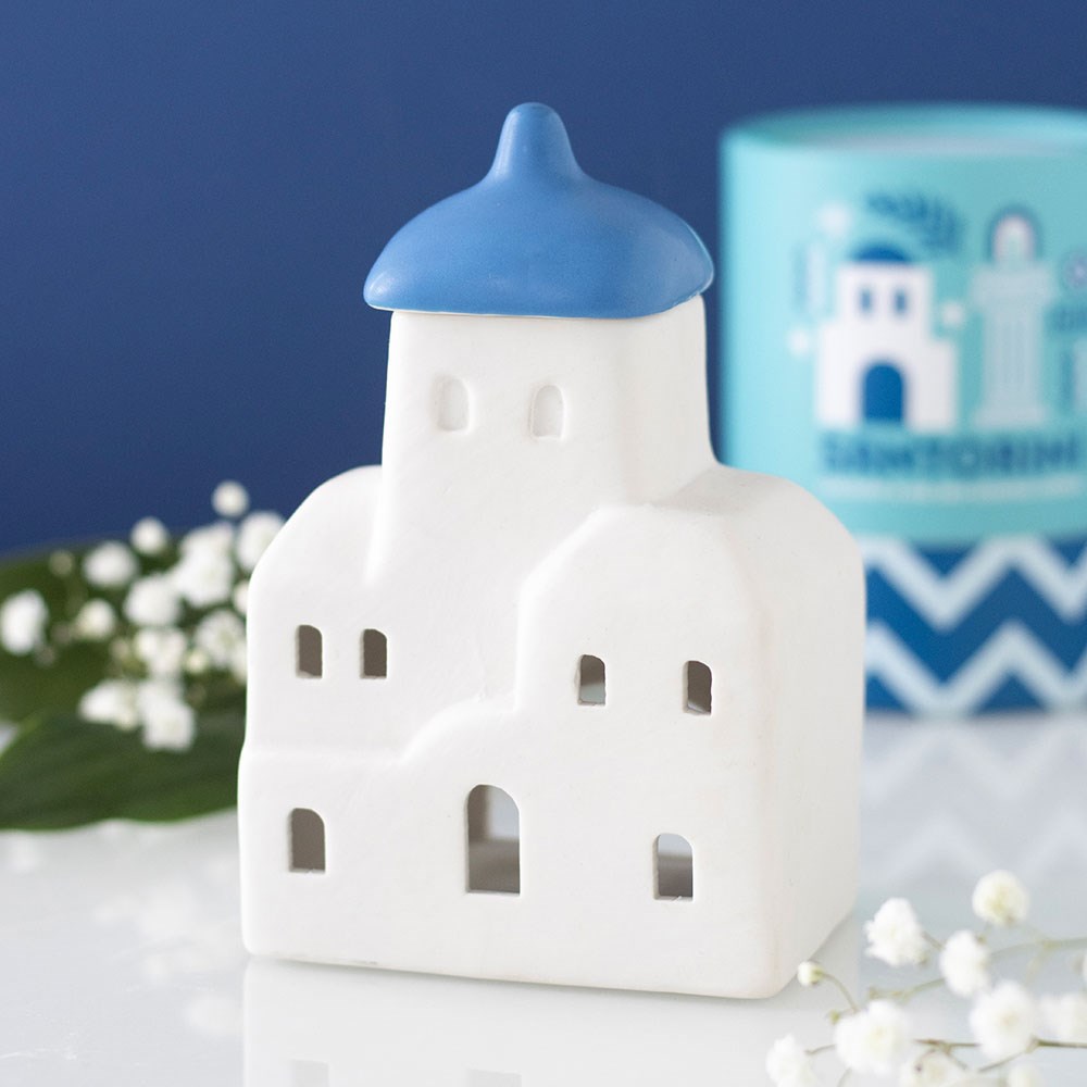Santorini Ölbrenner – Mediterranes Urlaubsfeeling für Ihr Zuhause