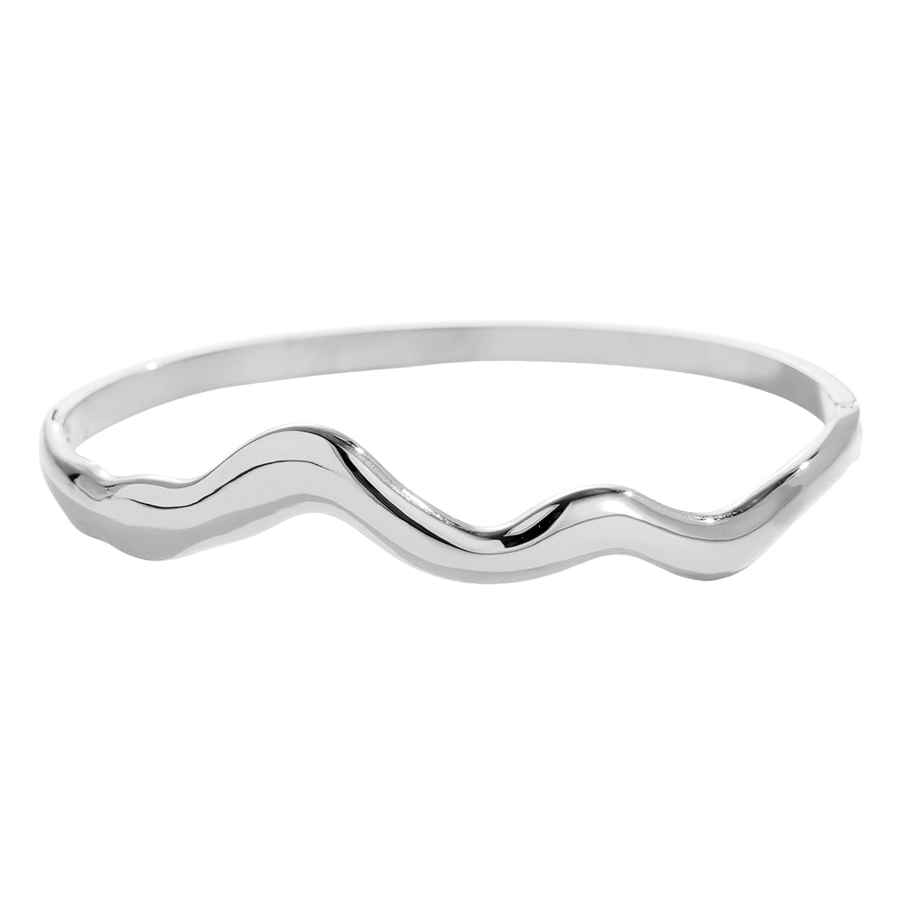 Simple Wave Armreif