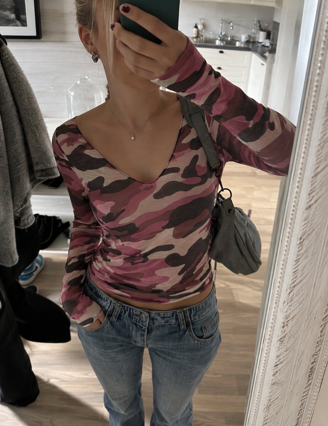 Camo Cashmere Longsleeve