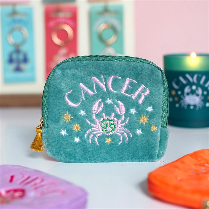 Sternzeichen Samttäschchen Krebs ♋ – Cancer Zodiac Velvet Pouch