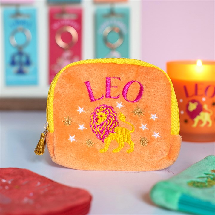 Sternzeichen Samttäschchen Löwe ♌ – Leo Zodiac Velvet Pouch