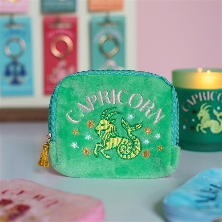 Sternzeichen Samttäschchen Steinbock – Capricorn Zodiac Velvet Pouch