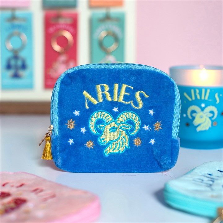 Sternzeichen Samttäschchen Widder ♈ – Aries Zodiac Velvet Pouch