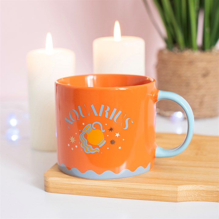 Sternzeichen Tasse Wassermann ♒ – Aquarius Zodiac Mug