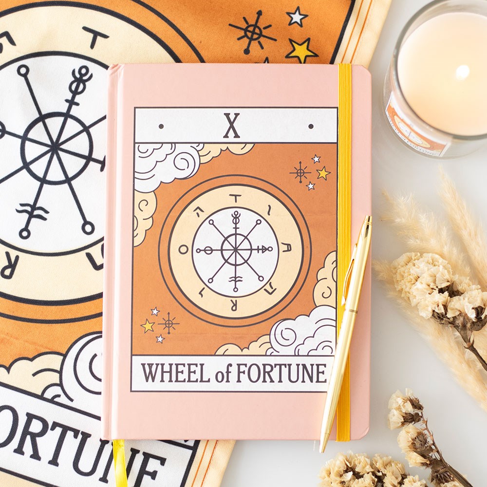 The Wheel of Fortune Tarot - Notizbuch