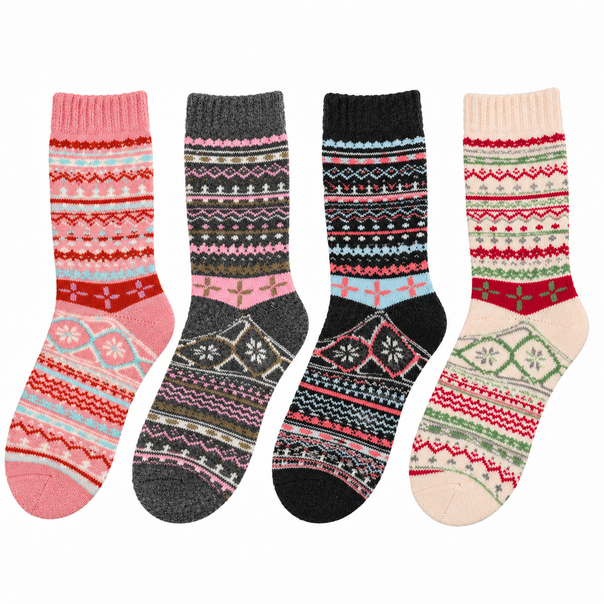 Kaschmir Wollsocken – Norweger