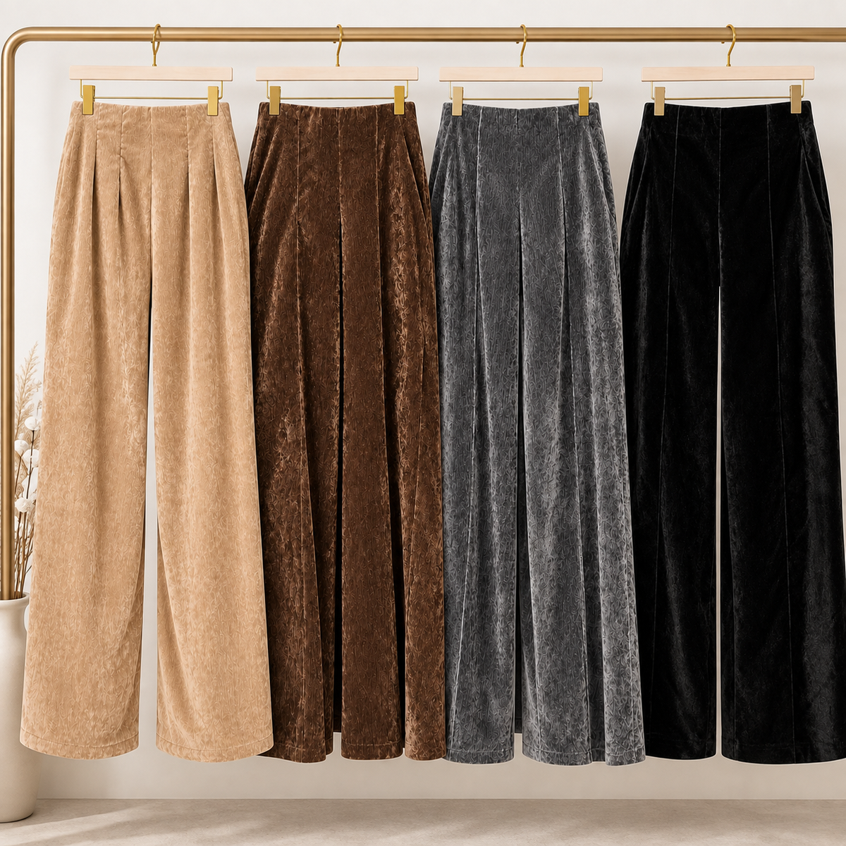 Soft Velvet Pants