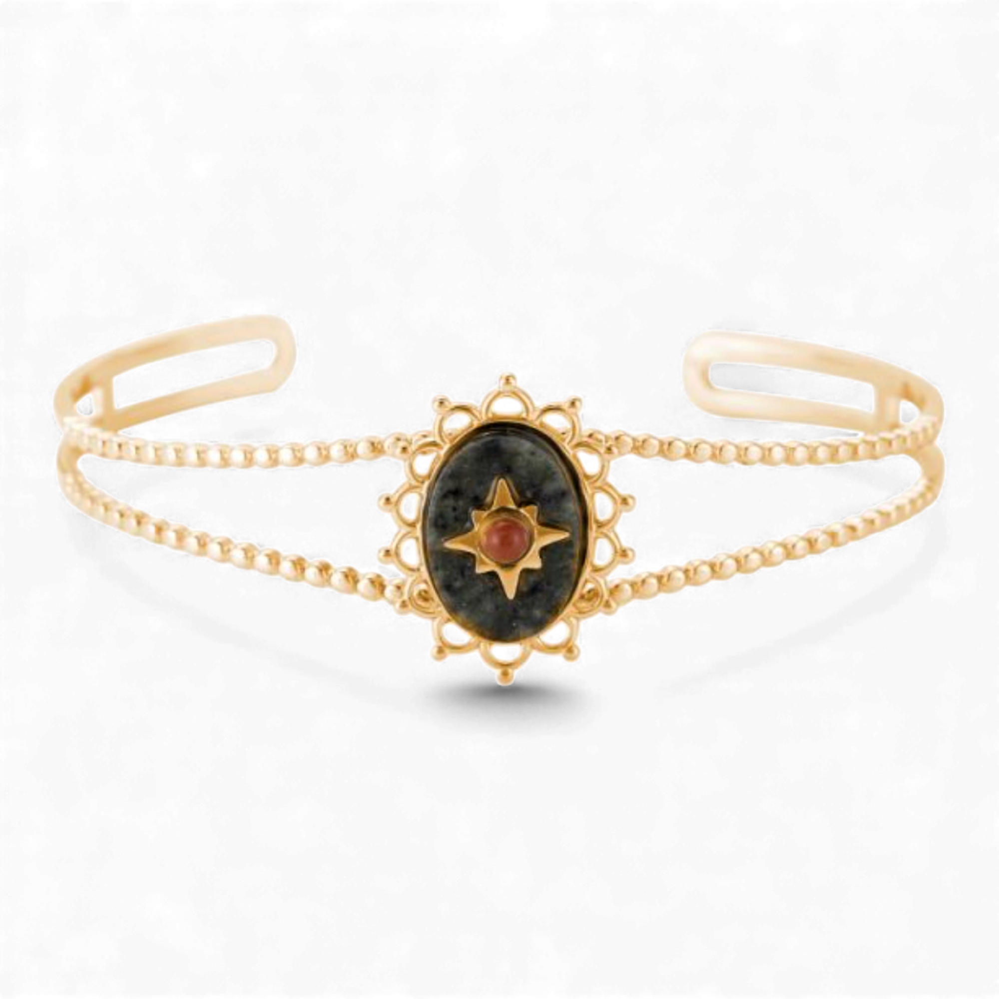 Aleyna Labradorit Armreif