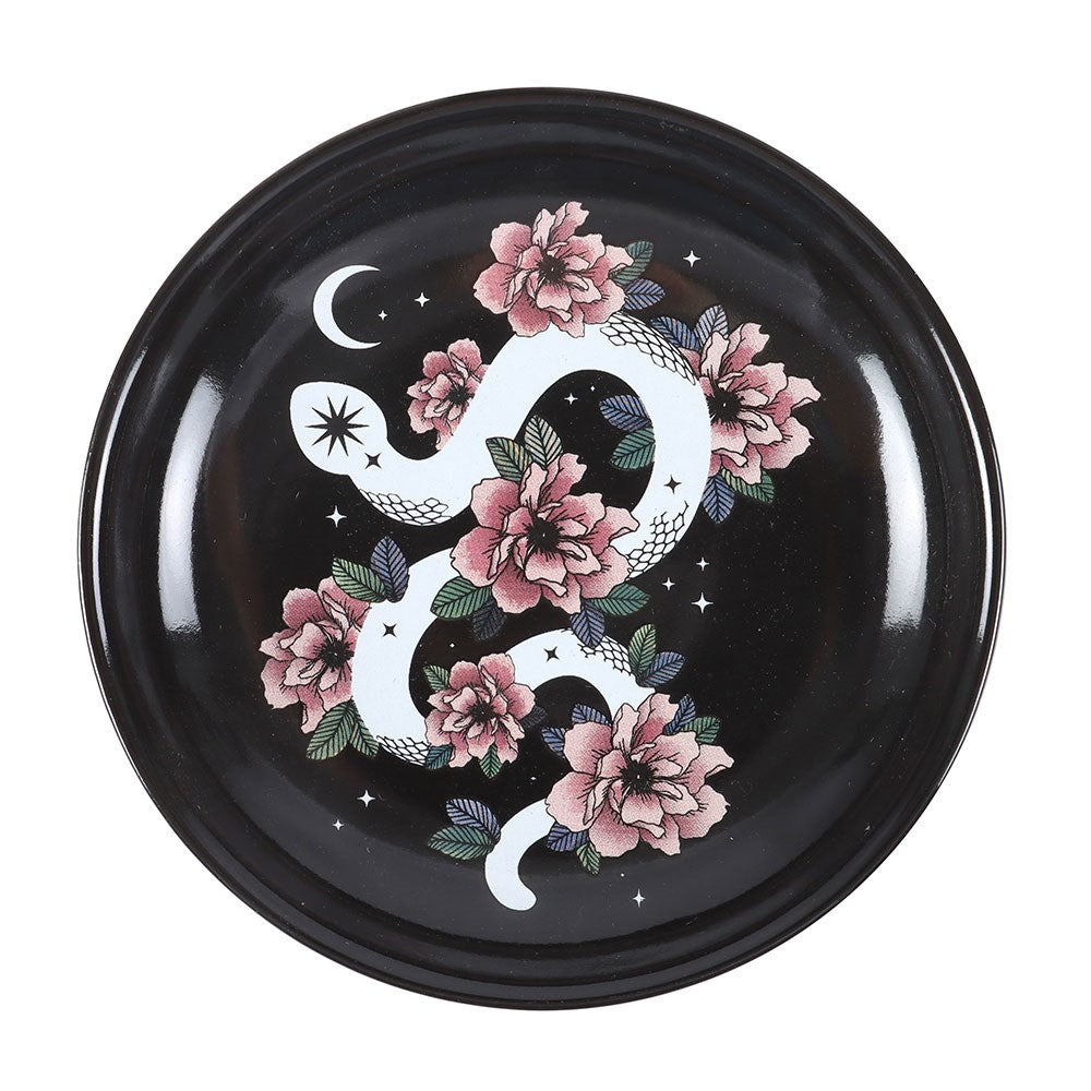 Flower Snake Deko Teller