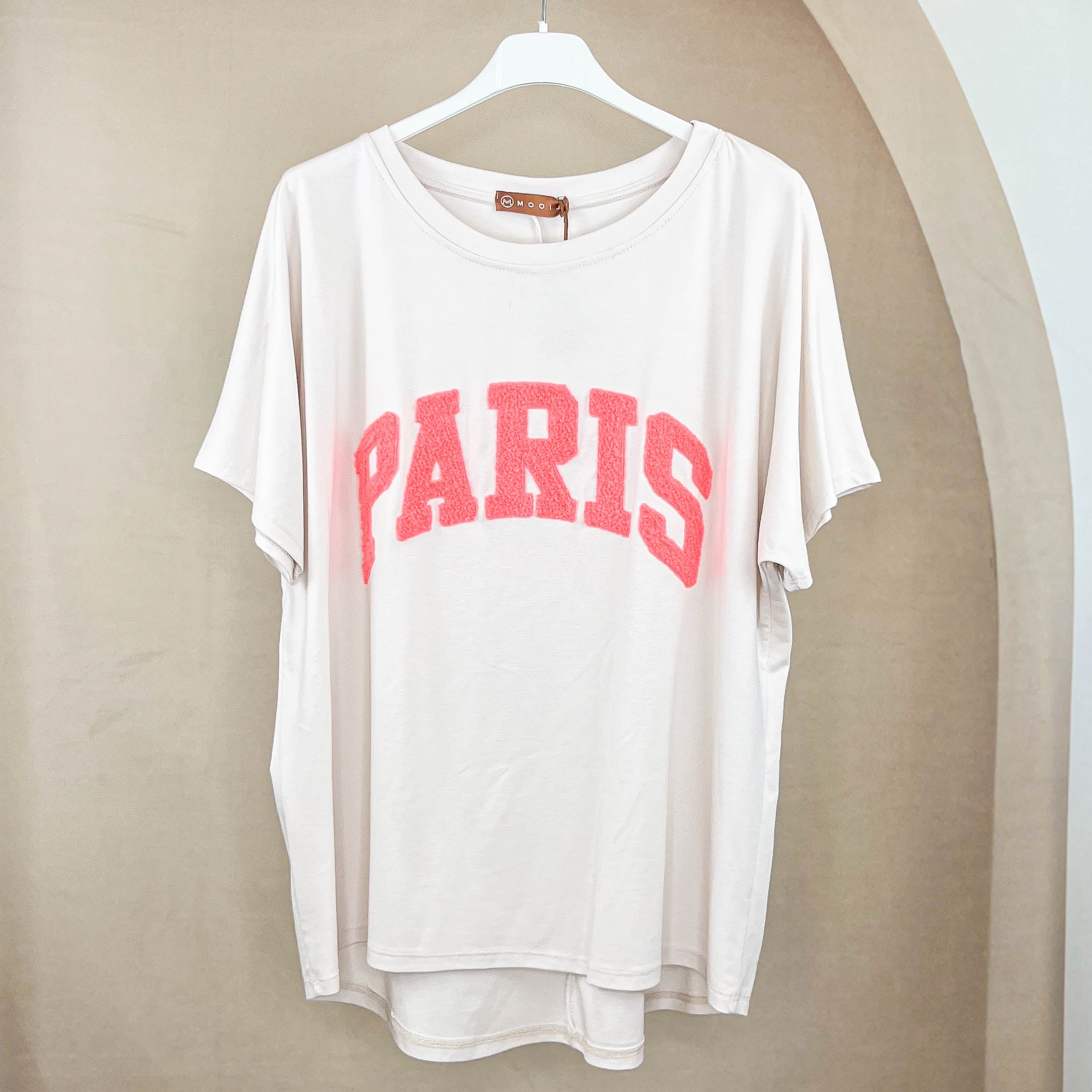 T-Shirt Paris - Weiß