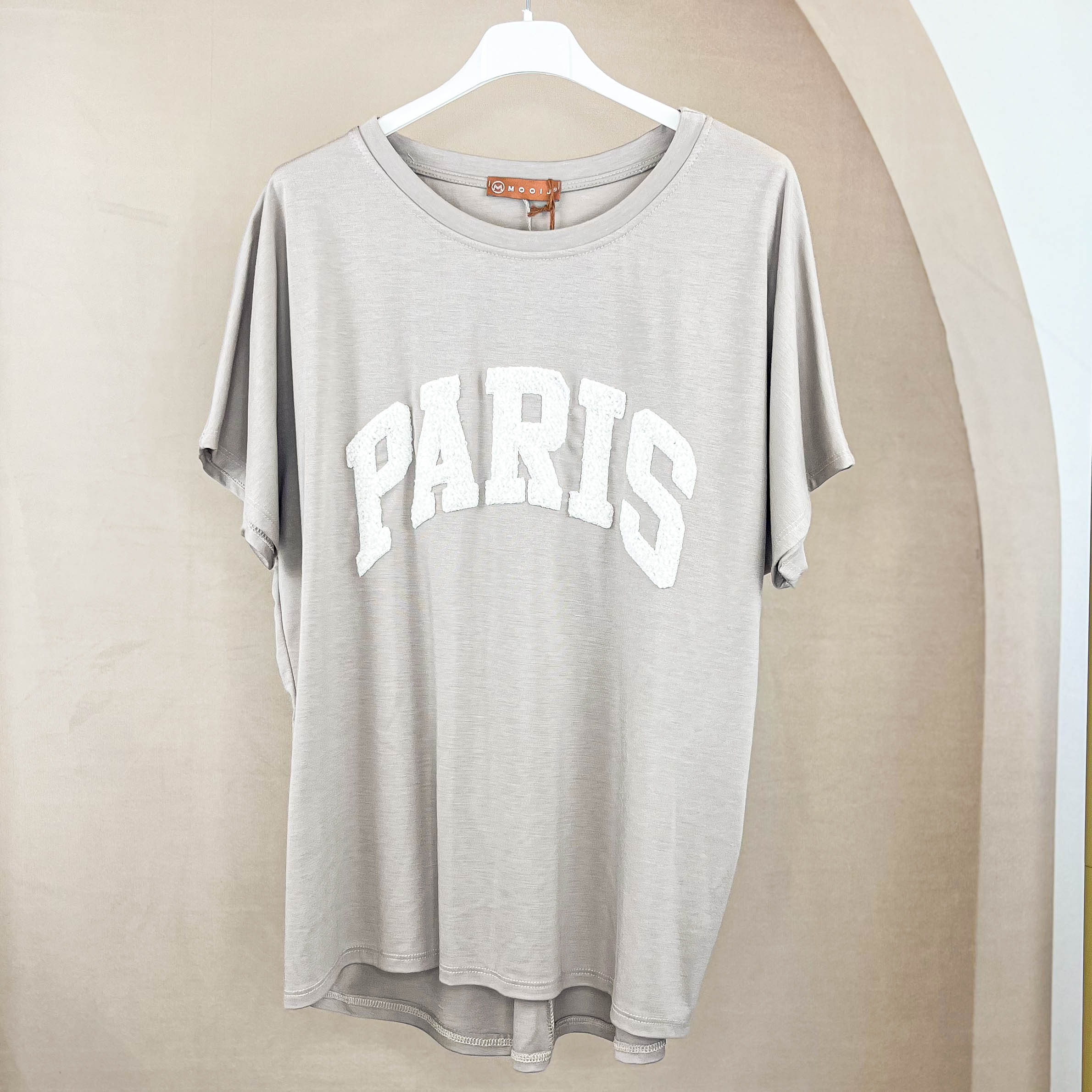 T-Shirt Paris - Grau