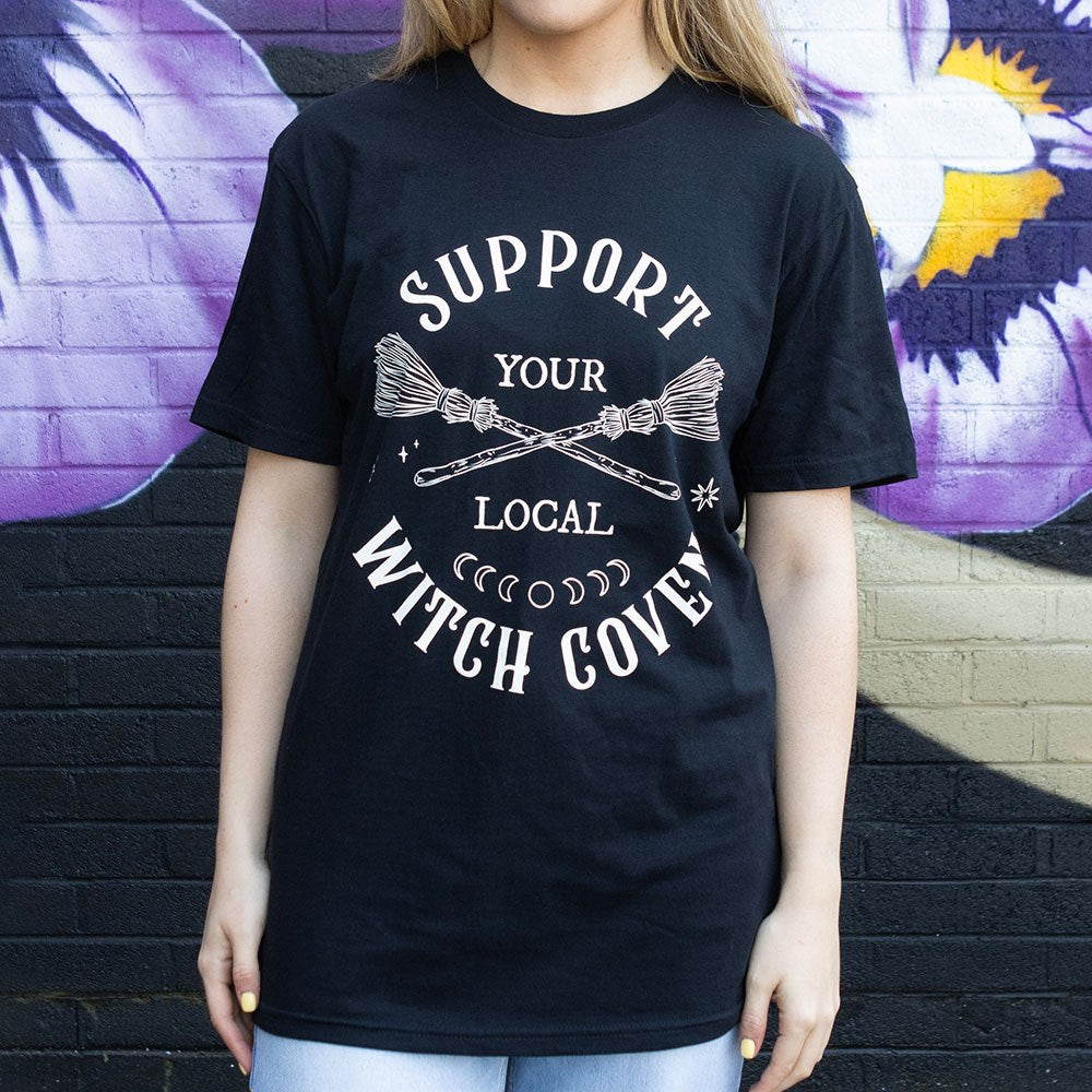 Support Your Local Witch Coven - T-Shirt