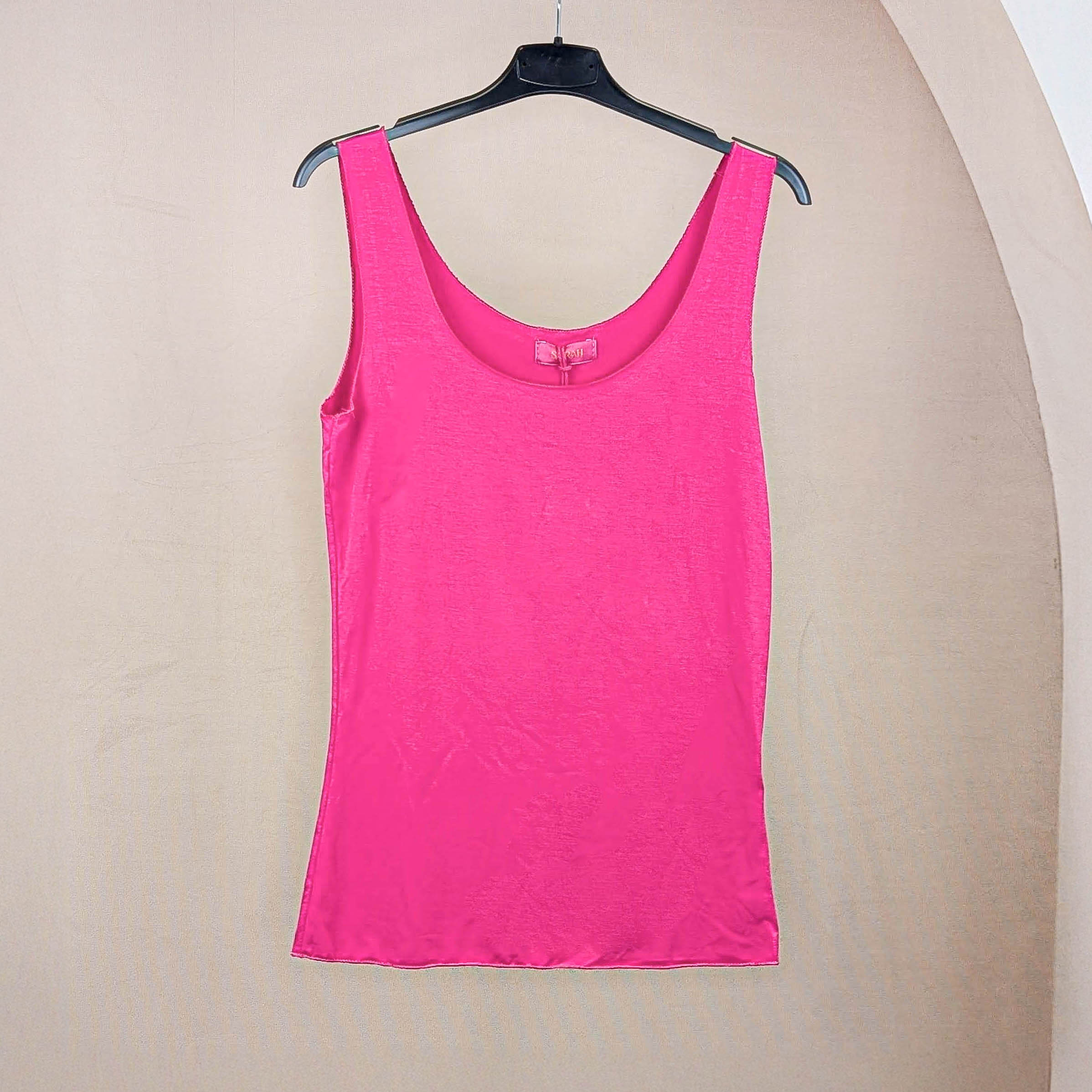 Basic Top Kurz - Pink
