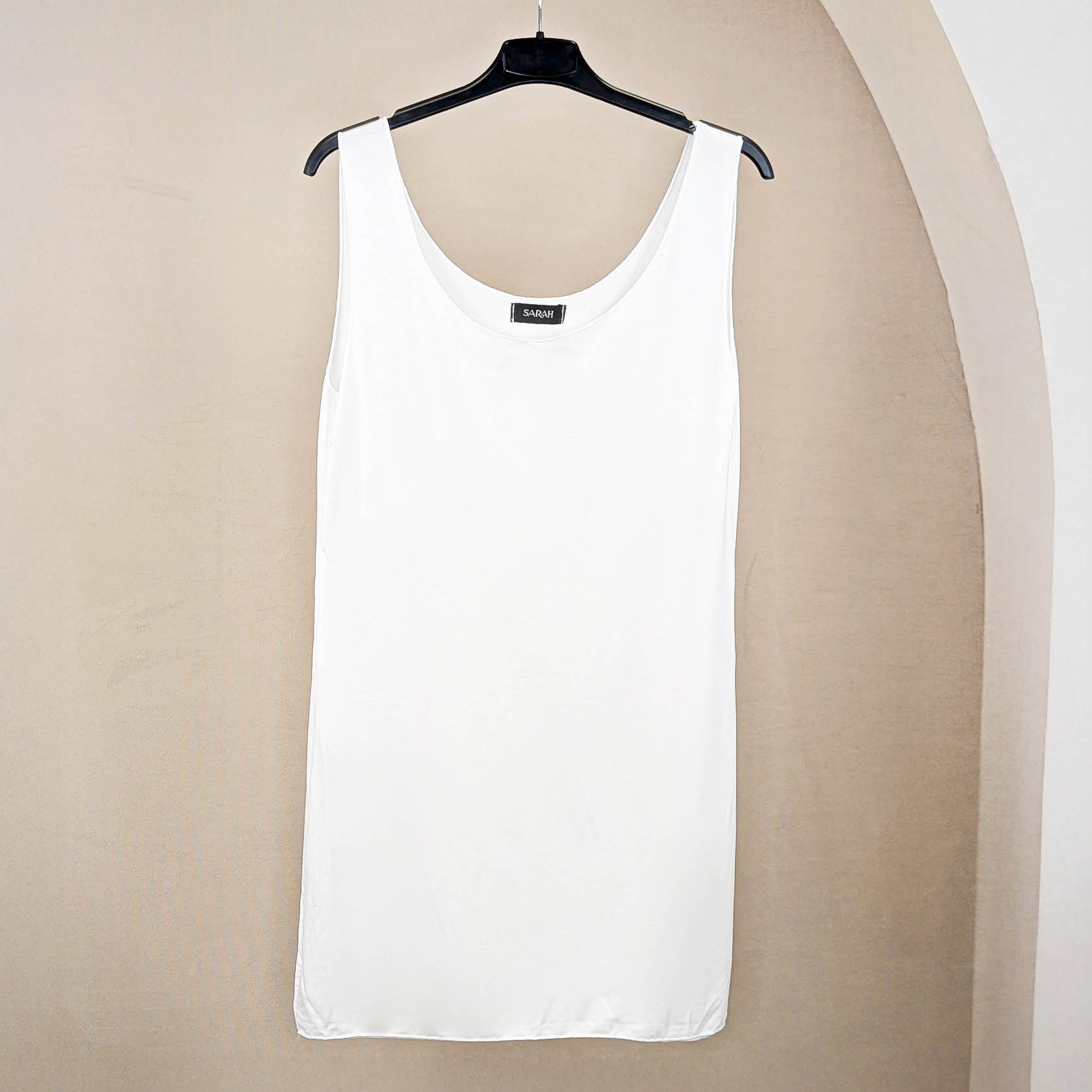Basic Top Midi - Weiß