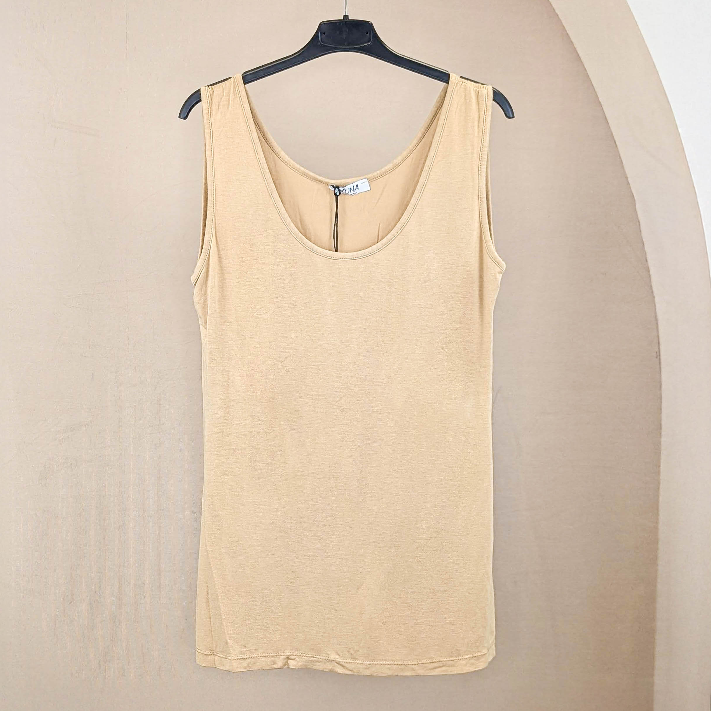 Basic Top Kurz - Karamell