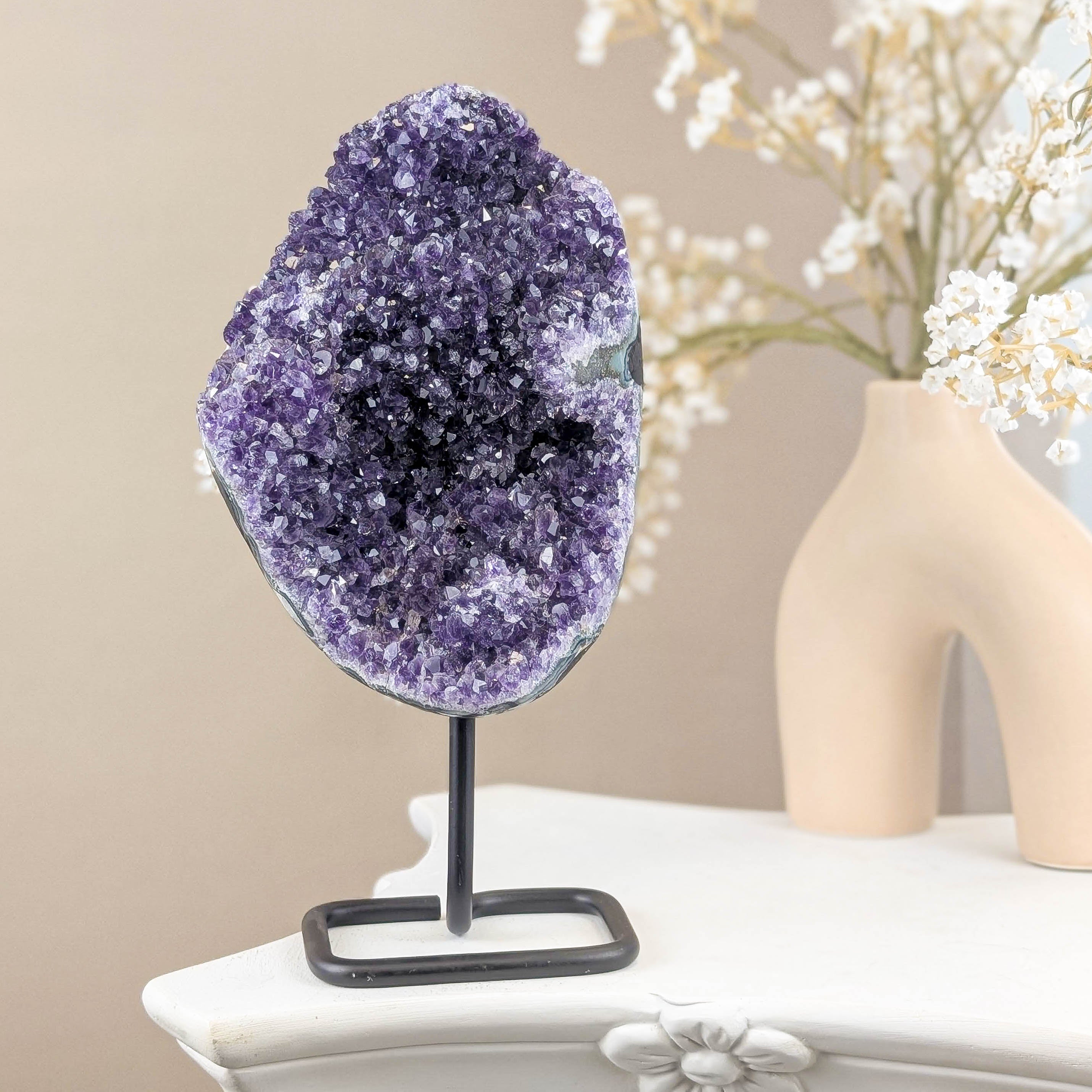 Amethyst Cluster auf Ständer (219P)