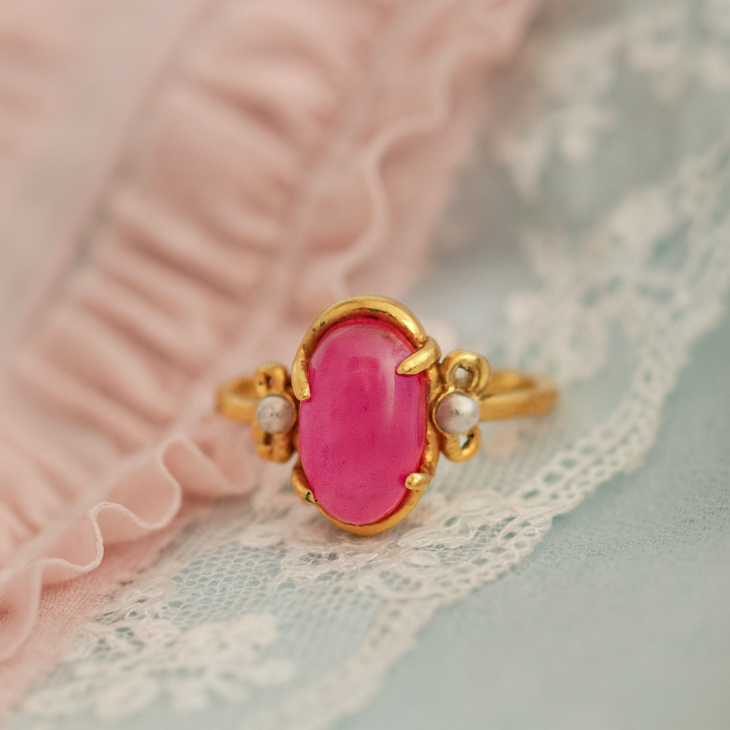 Antoinette Ring - Rosenquarz