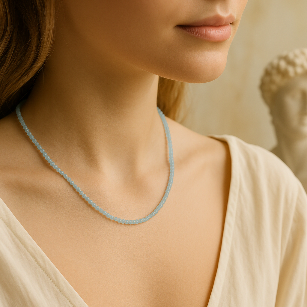 Aquamarin Kette