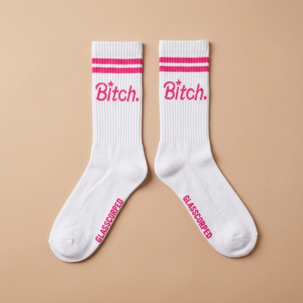 Bitch Socken aus Bio-Baumwolle