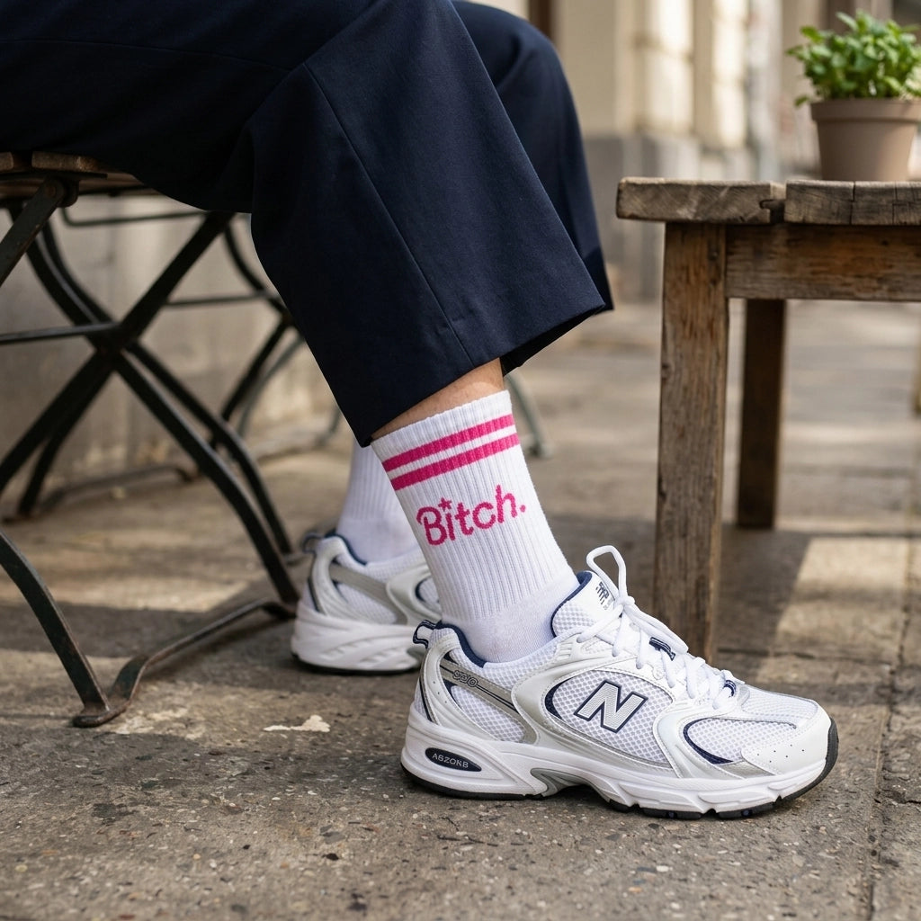Bitch Socken aus Bio-Baumwolle