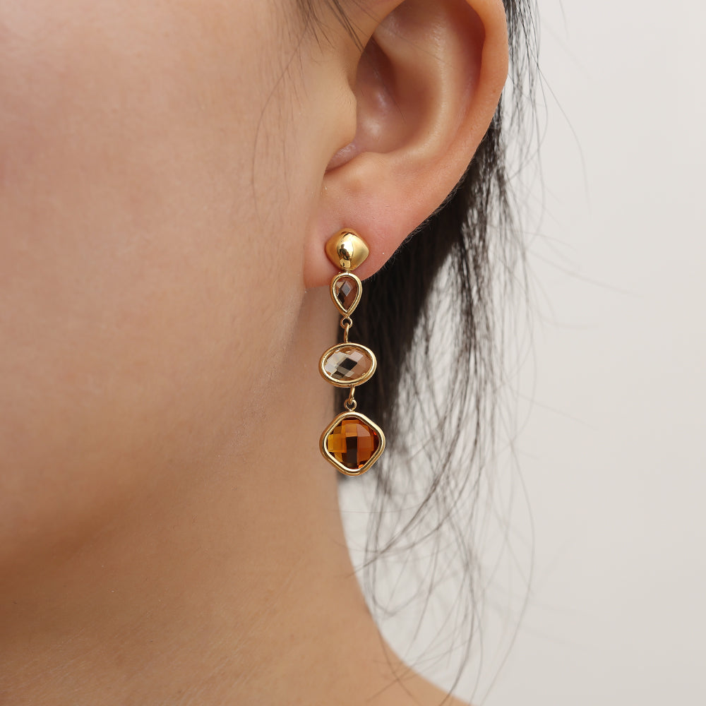 Brown Diamond Ohrringe