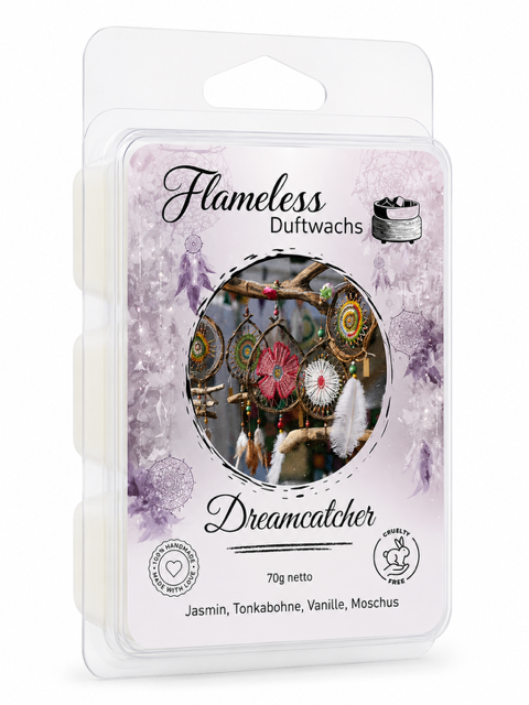 FLAMELESS Soja-Duftwachs DREAMCATCHER 70 g