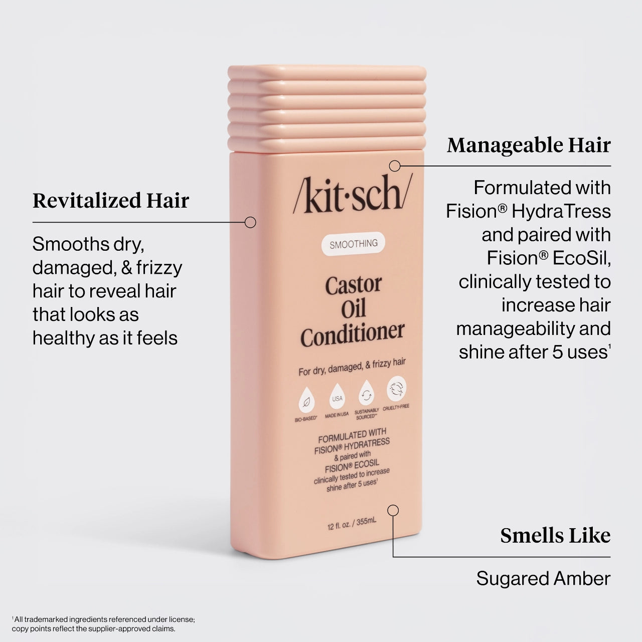 Glättender Rizinusöl-Conditioner