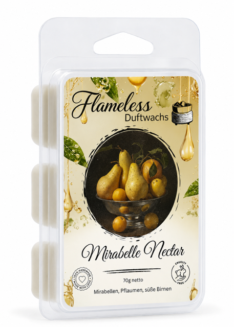FLAMELESS Soja-Duftwachs MIRABELLE NECTAR 70 g