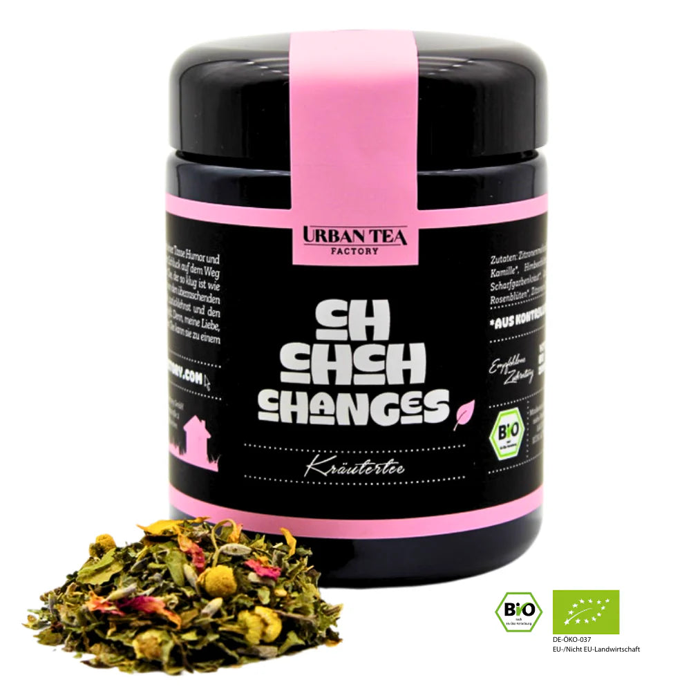 ChChChChanges – Bio-Kräuterteemischung für Balance & Wandel – 30g Dose