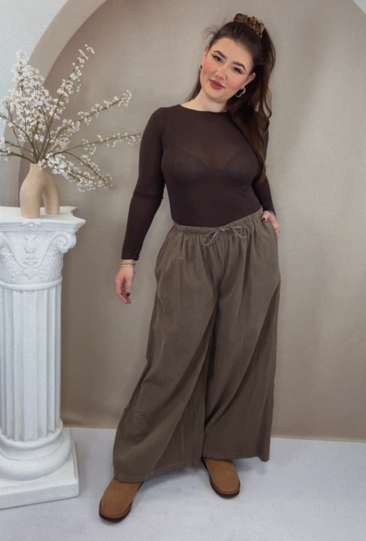 Cord Flow Hose - Taupe