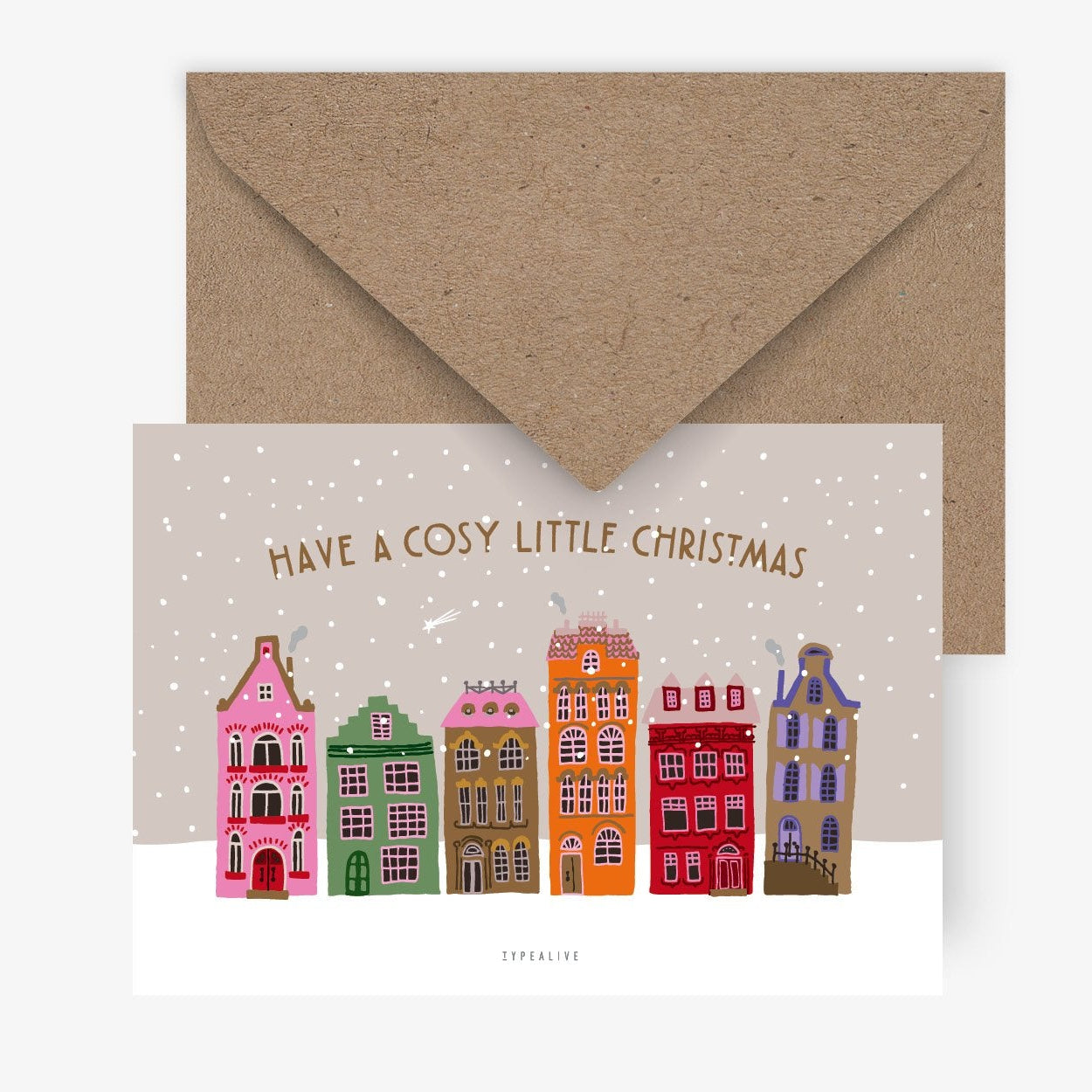 Postkarte - Cosy Christmas