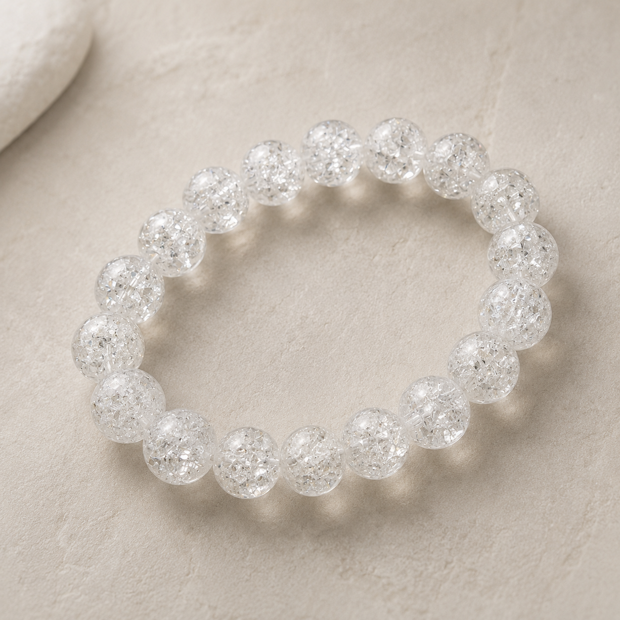 Crackle Quarz Armband