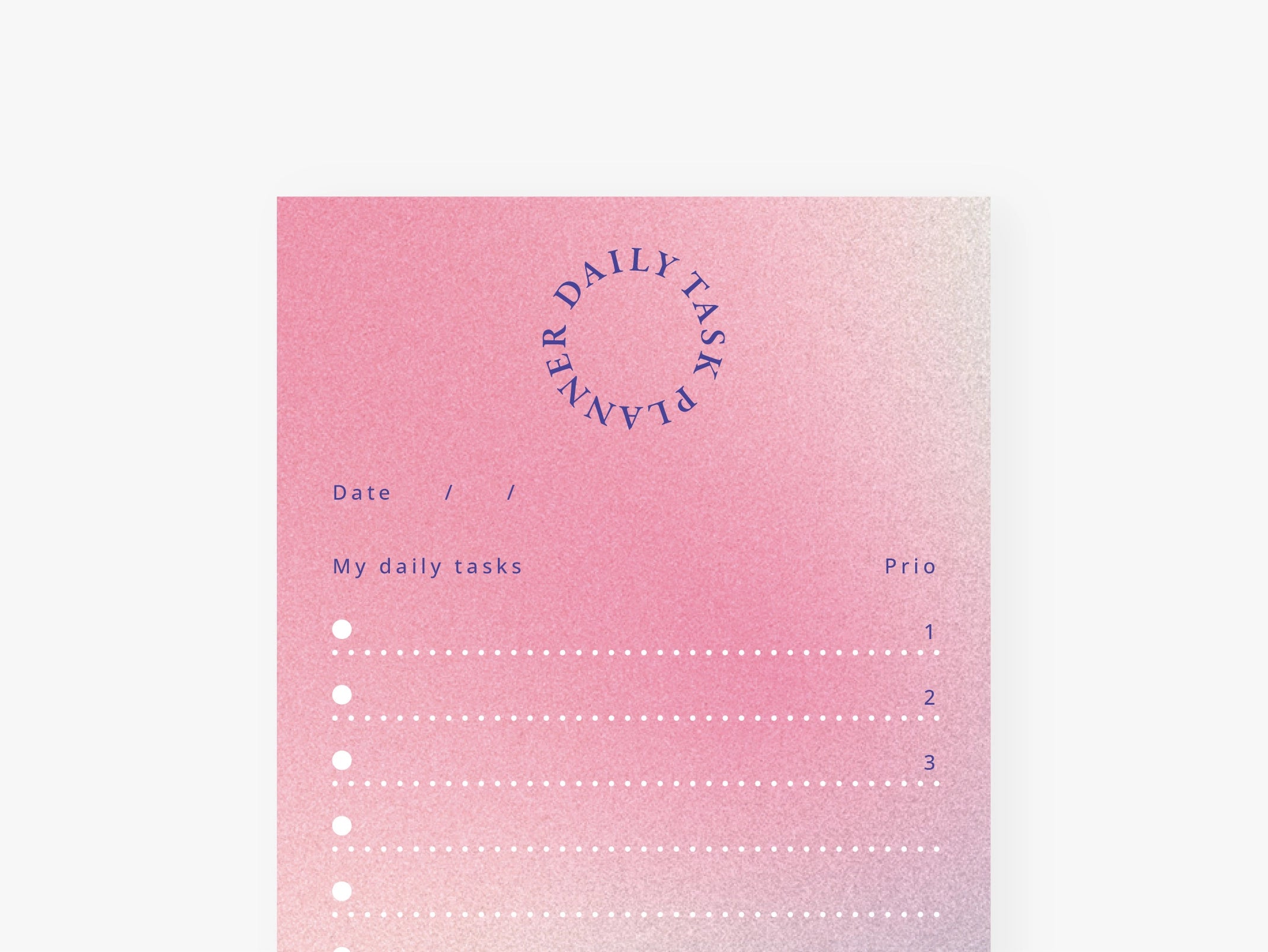 Notizblock - Daily Tasks
