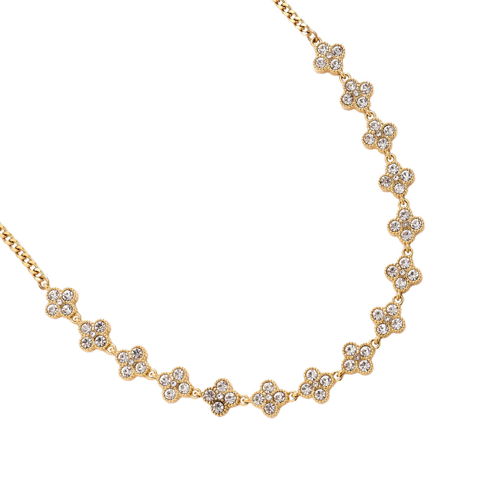 Lucky Flower Diamond Kette
