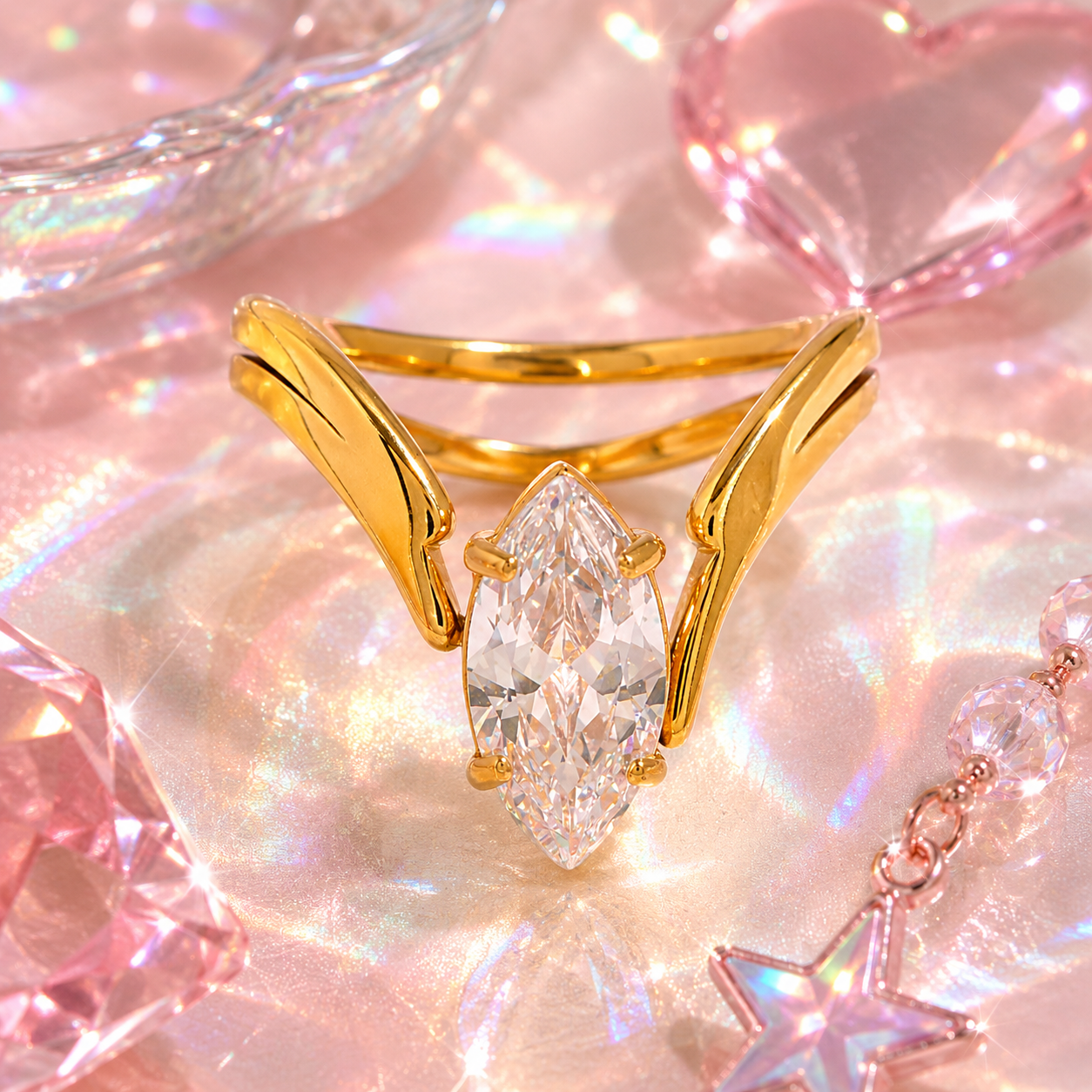 Diamond Marquise Ring
