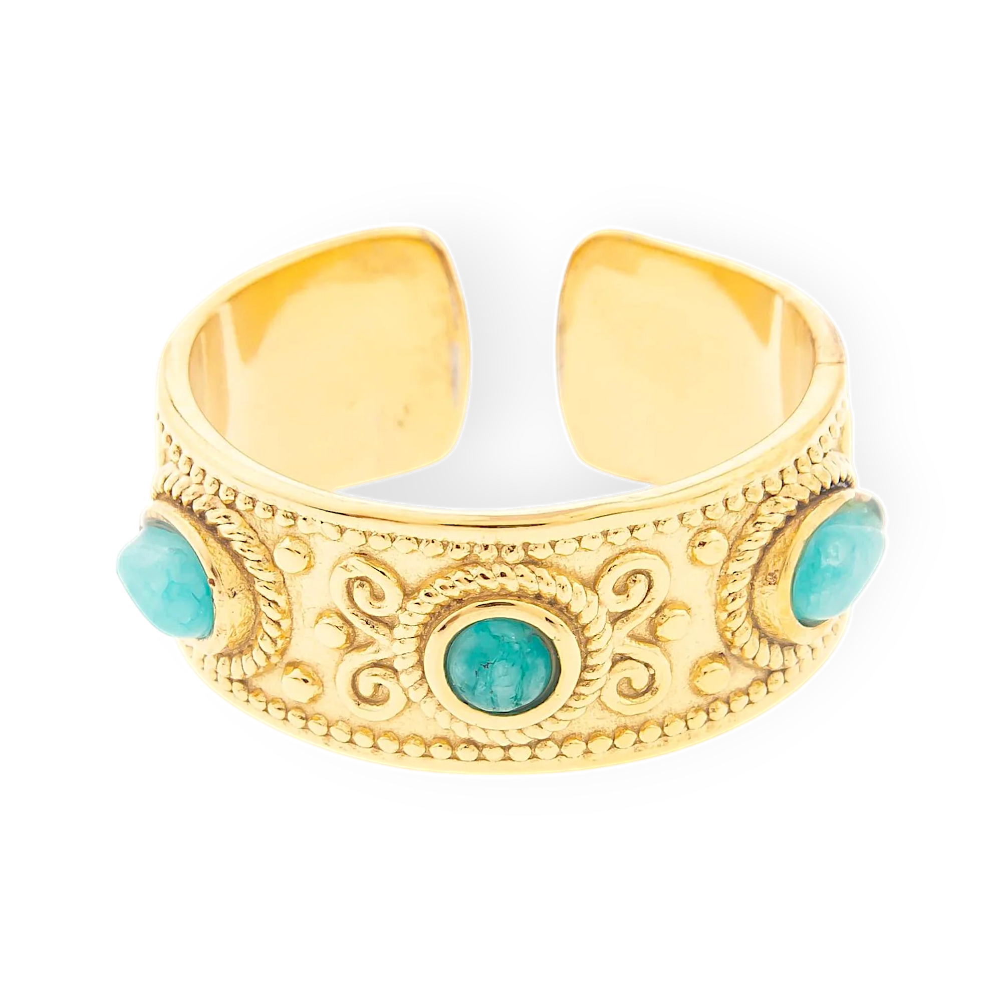Antik Ring Amazonit
