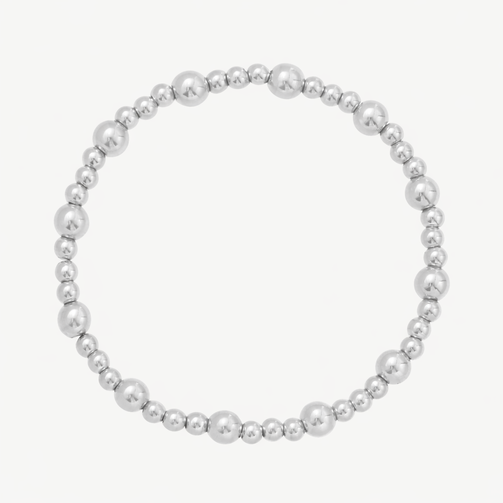 Edelstahl Bubble Armband – Gold oder Silber | Modernes Statement