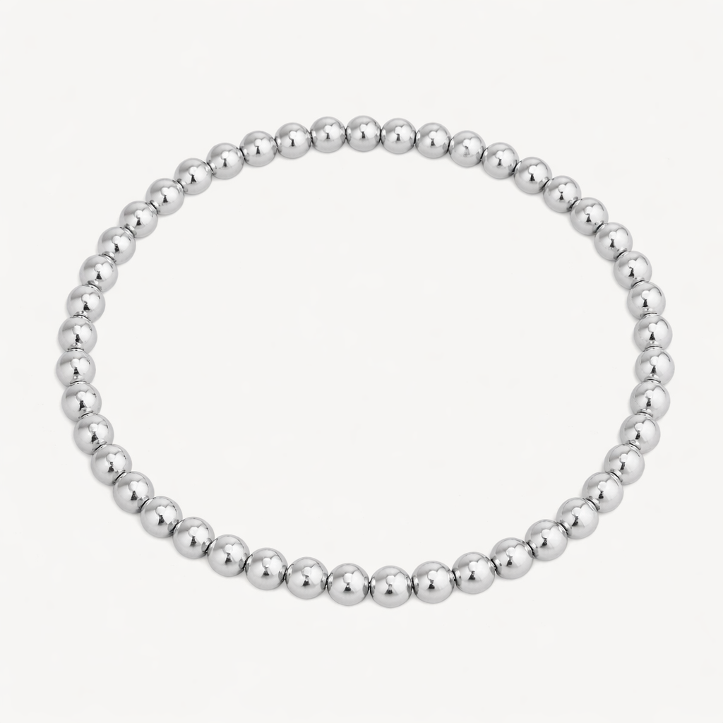 Edelstahl Kugelarmband – Gold oder Silber | 14 Karat vergoldet