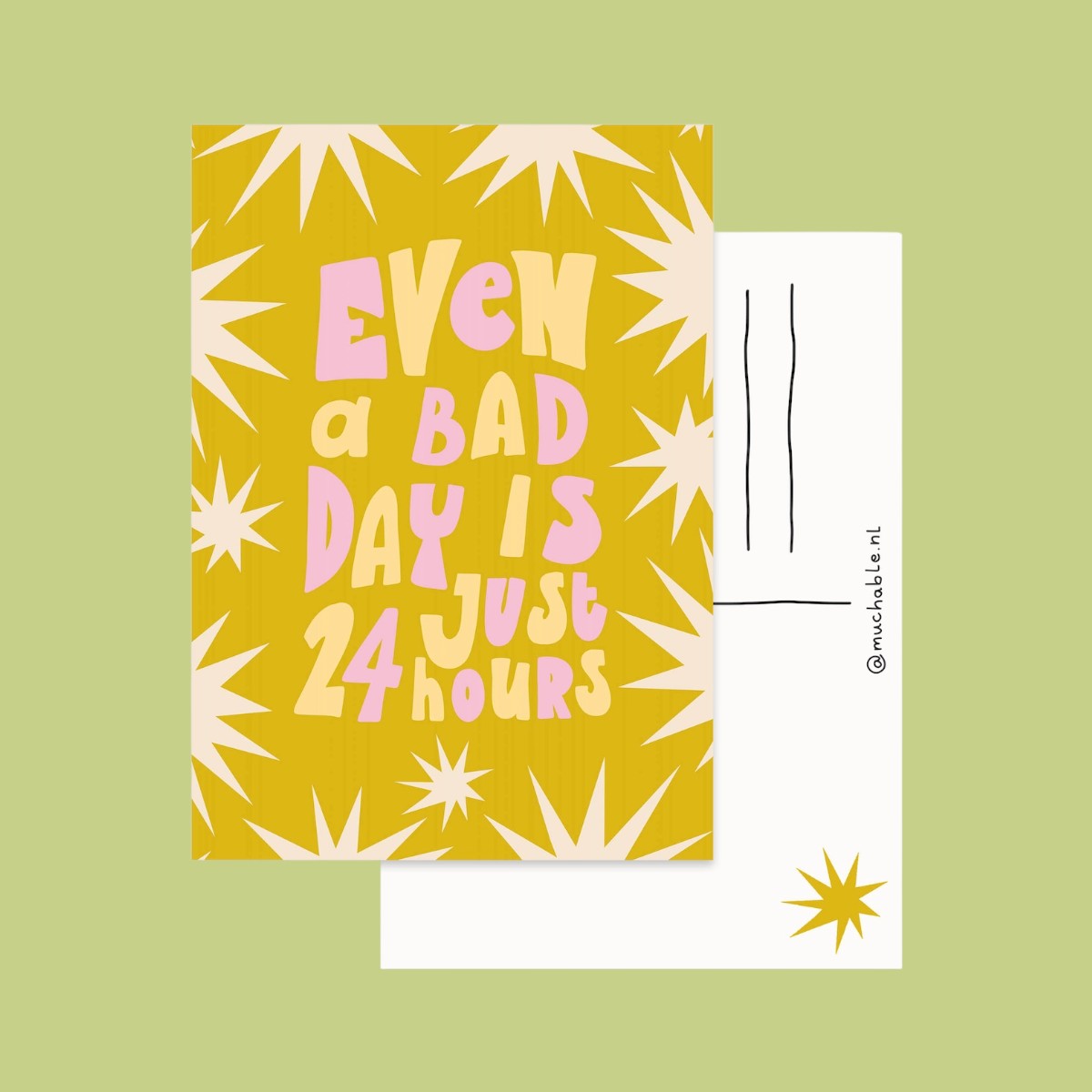 Postkarte - Even a bad day