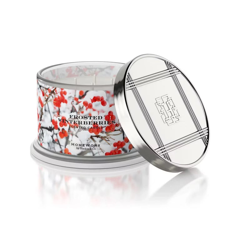 Frosted Winterberries – 4-Docht Duftkerze | Winterbeeren & Zitrusfrische | 510 g