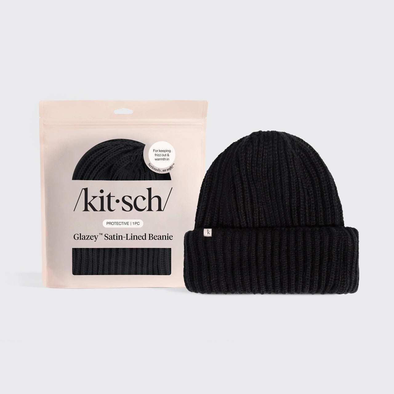 Glazey™ Beanie mit Satinfutter – Warm bleiben, Haare schützen