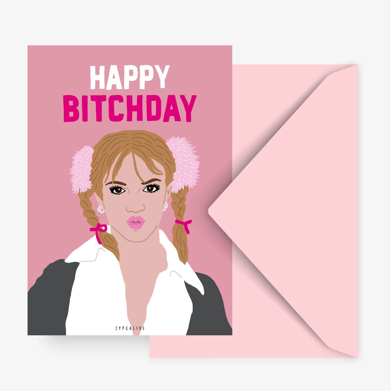 Postkarte - Bitchday