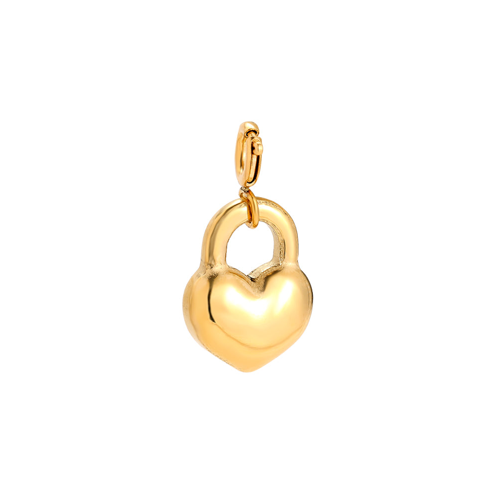 Heart Lock Charm