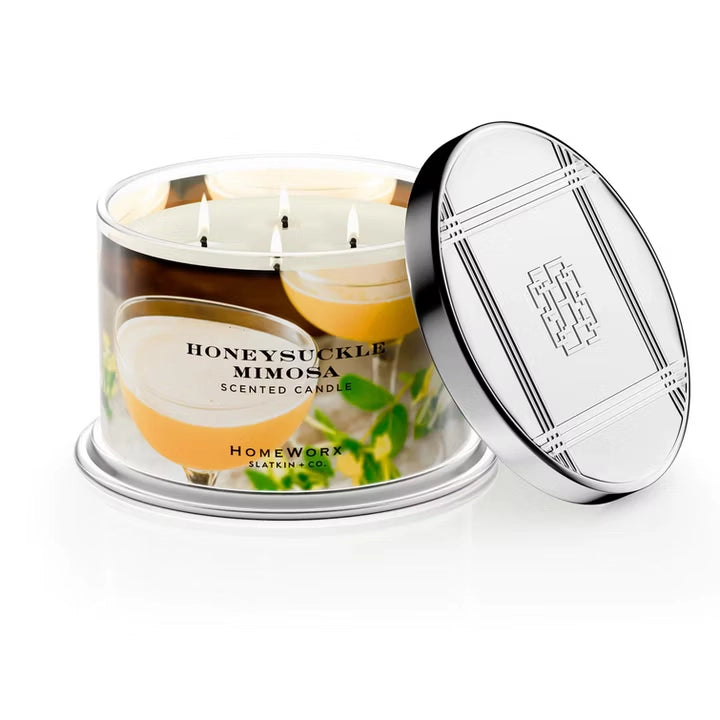 Honeysuckle Mimosa – 4-Docht Duftkerze | Geißblatt, Mimose & Neroli | 510 g