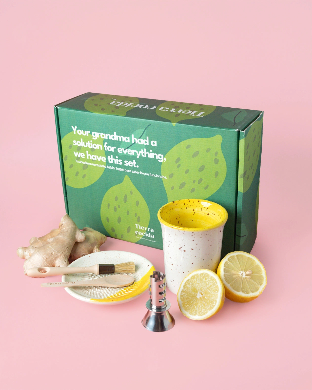 Ingwer-Zitrone Geschenkset