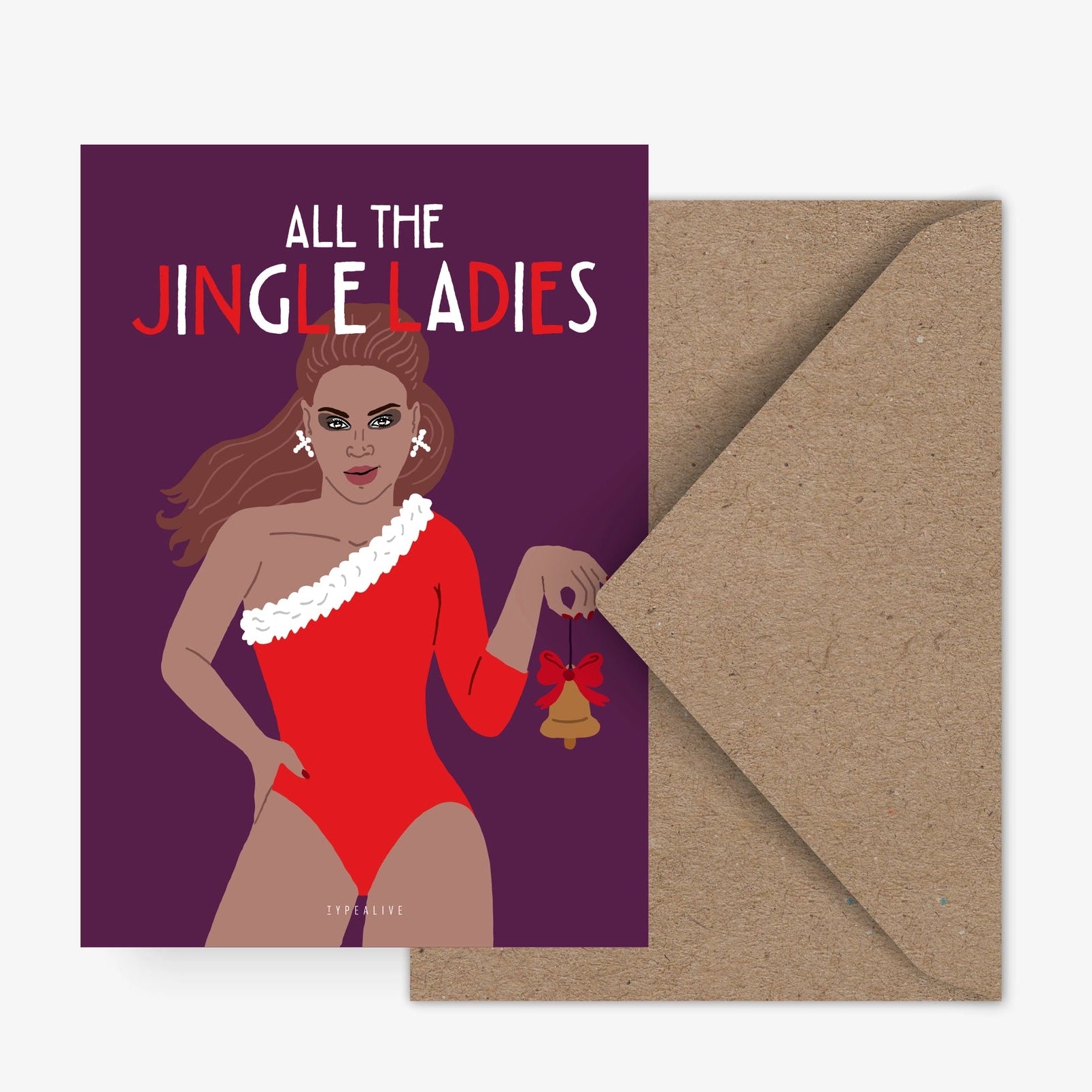 Postkarte - Jingle Ladies