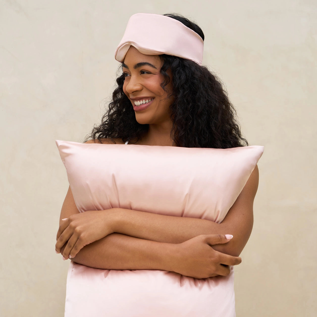 Kitsch Contour Pillow Eye Mask - Rosa